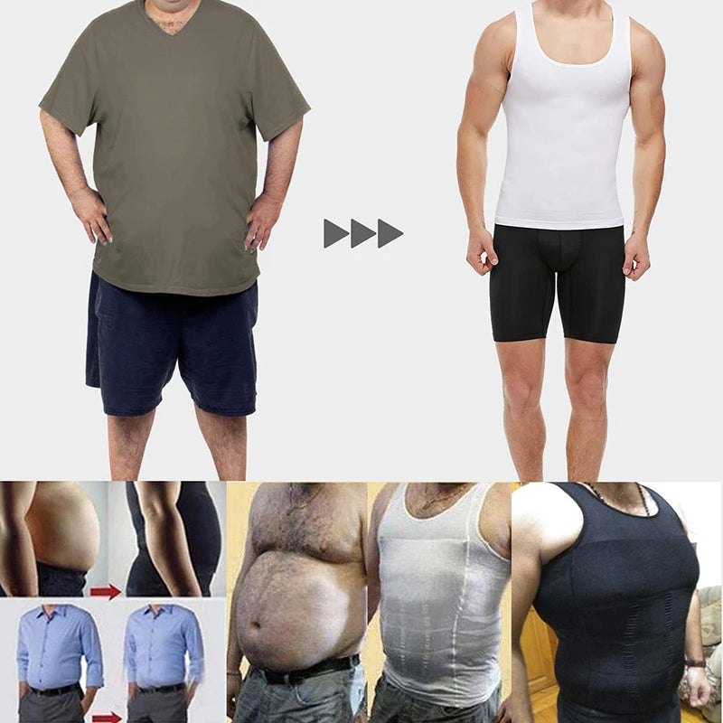 Men’s Slimming Shaper Vest – Belly Control & Posture Support