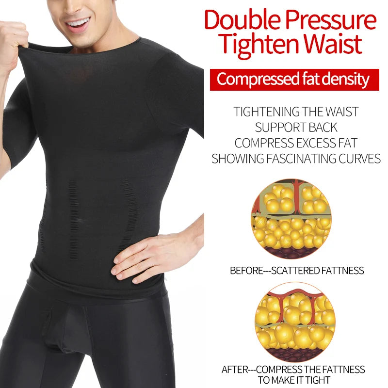 Men’s Slimming Shaper Vest – Belly Control & Posture Support