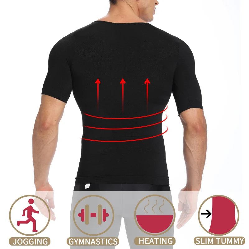 Men’s Slimming Shaper Vest – Belly Control & Posture Support