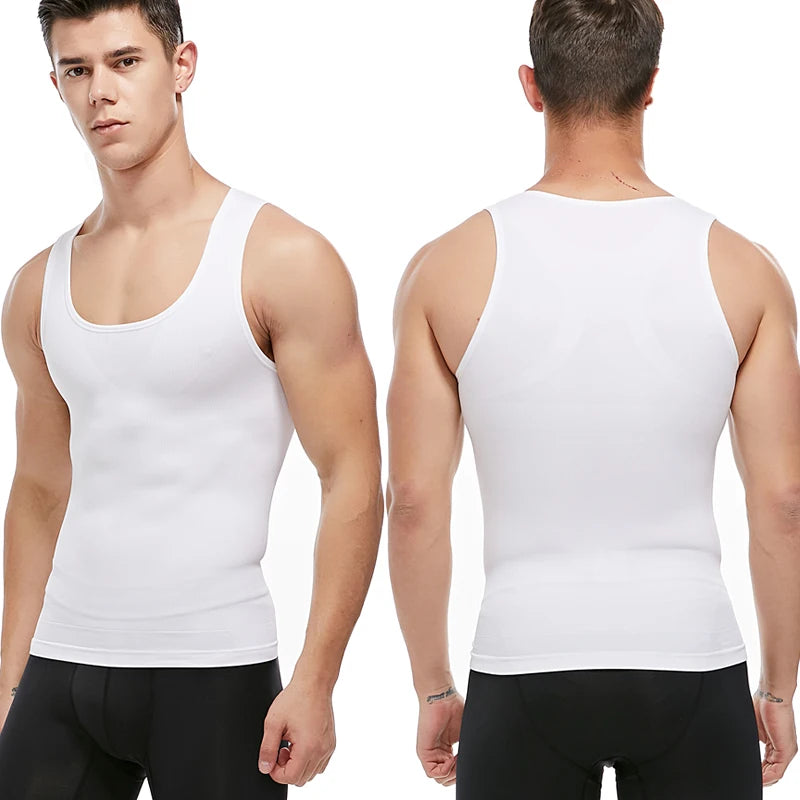 Men’s Slimming Shaper Vest – Belly Control & Posture Support