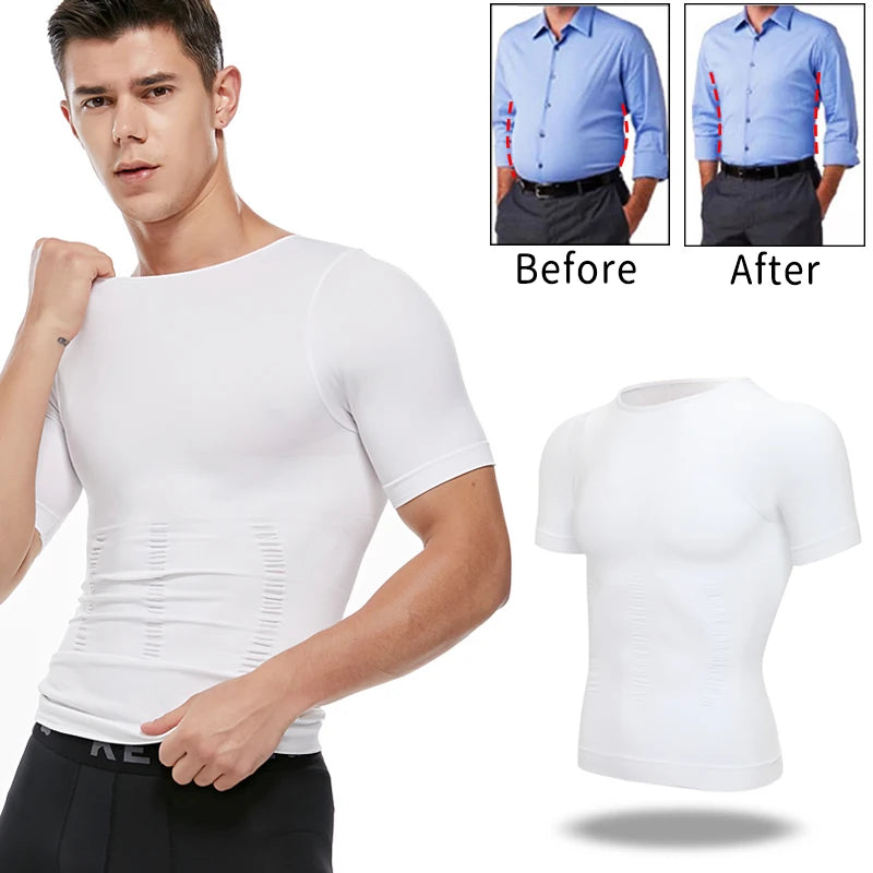 Men’s Slimming Shaper Vest – Belly Control & Posture Support