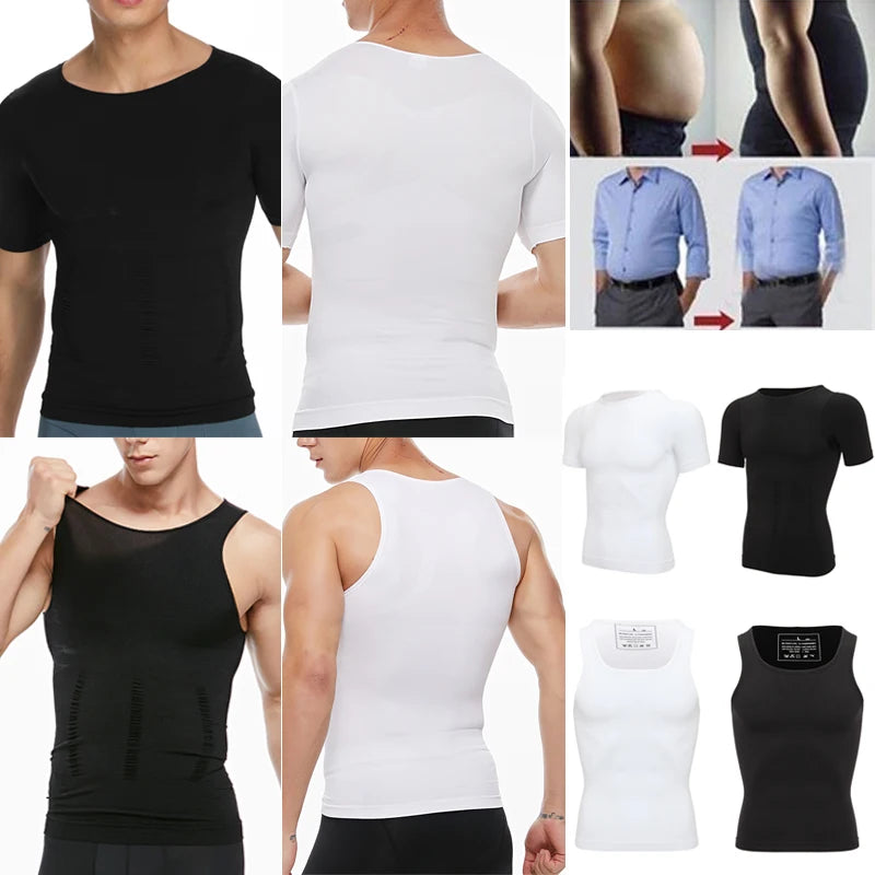 Men’s Slimming Shaper Vest – Belly Control & Posture Support