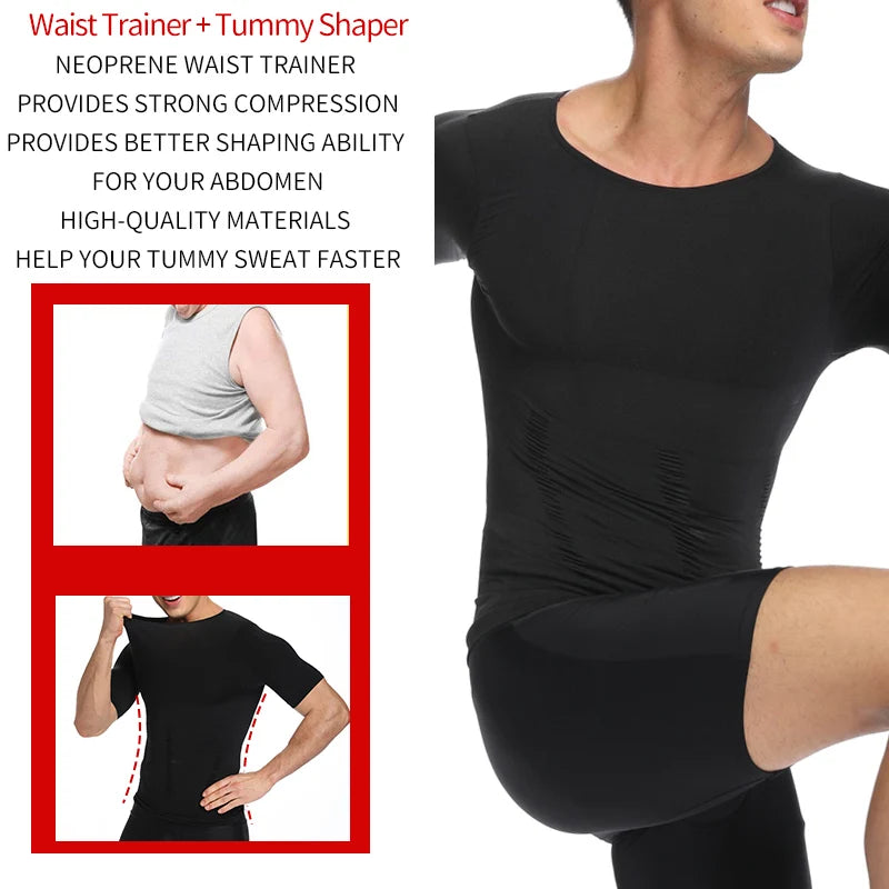 Men’s Slimming Shaper Vest – Belly Control & Posture Support