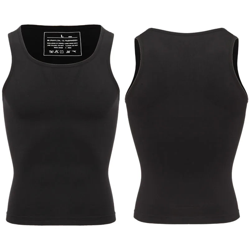 Men’s Slimming Shaper Vest – Belly Control & Posture Support