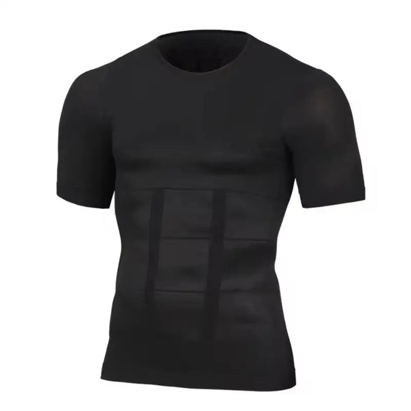 Men's Compression Shirt Slimming Body Shaper – Tummy Control & Posture Support