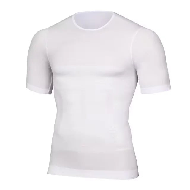Men's Compression Shirt Slimming Body Shaper – Tummy Control & Posture Support