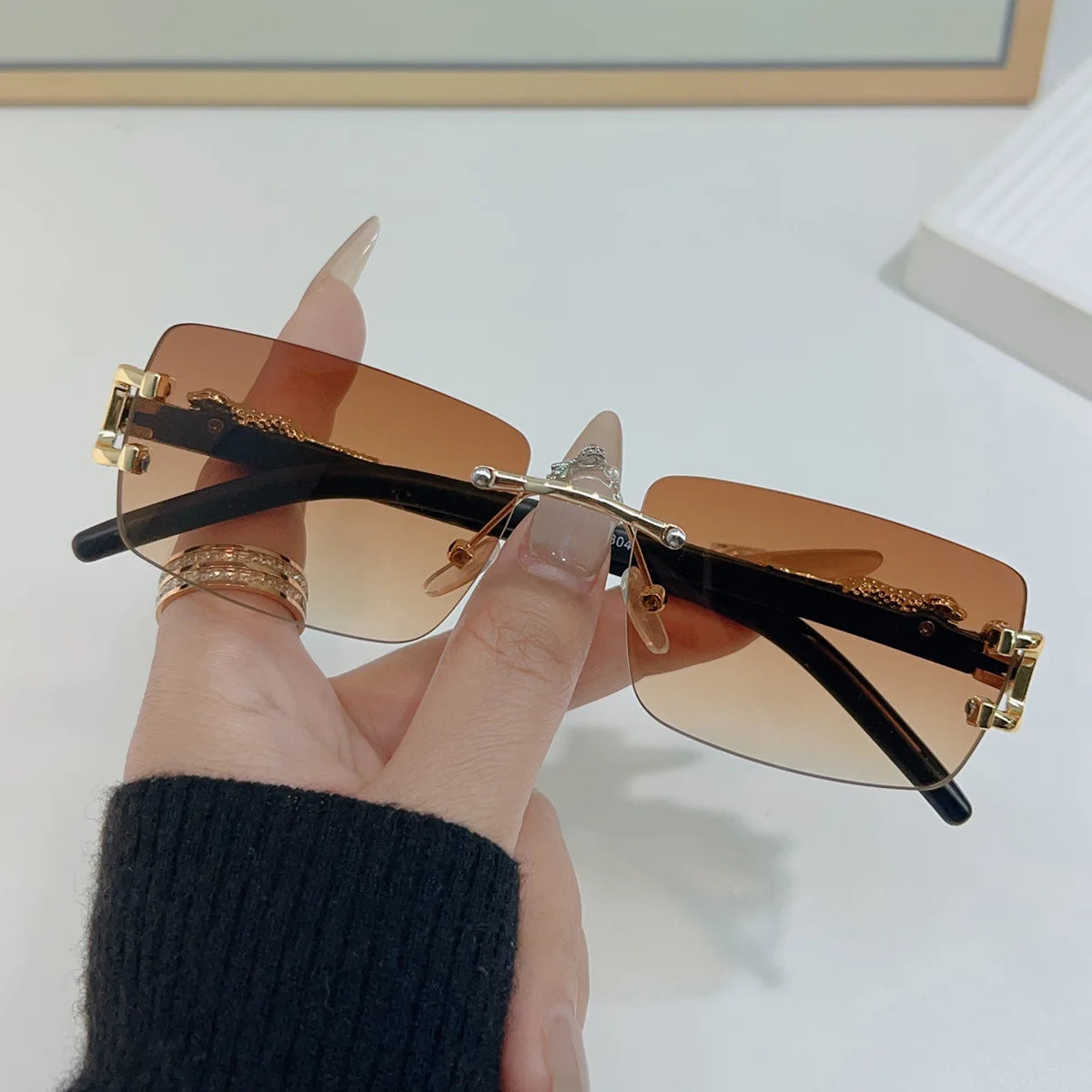 Women’s Rectangle Gradient Sunglasses