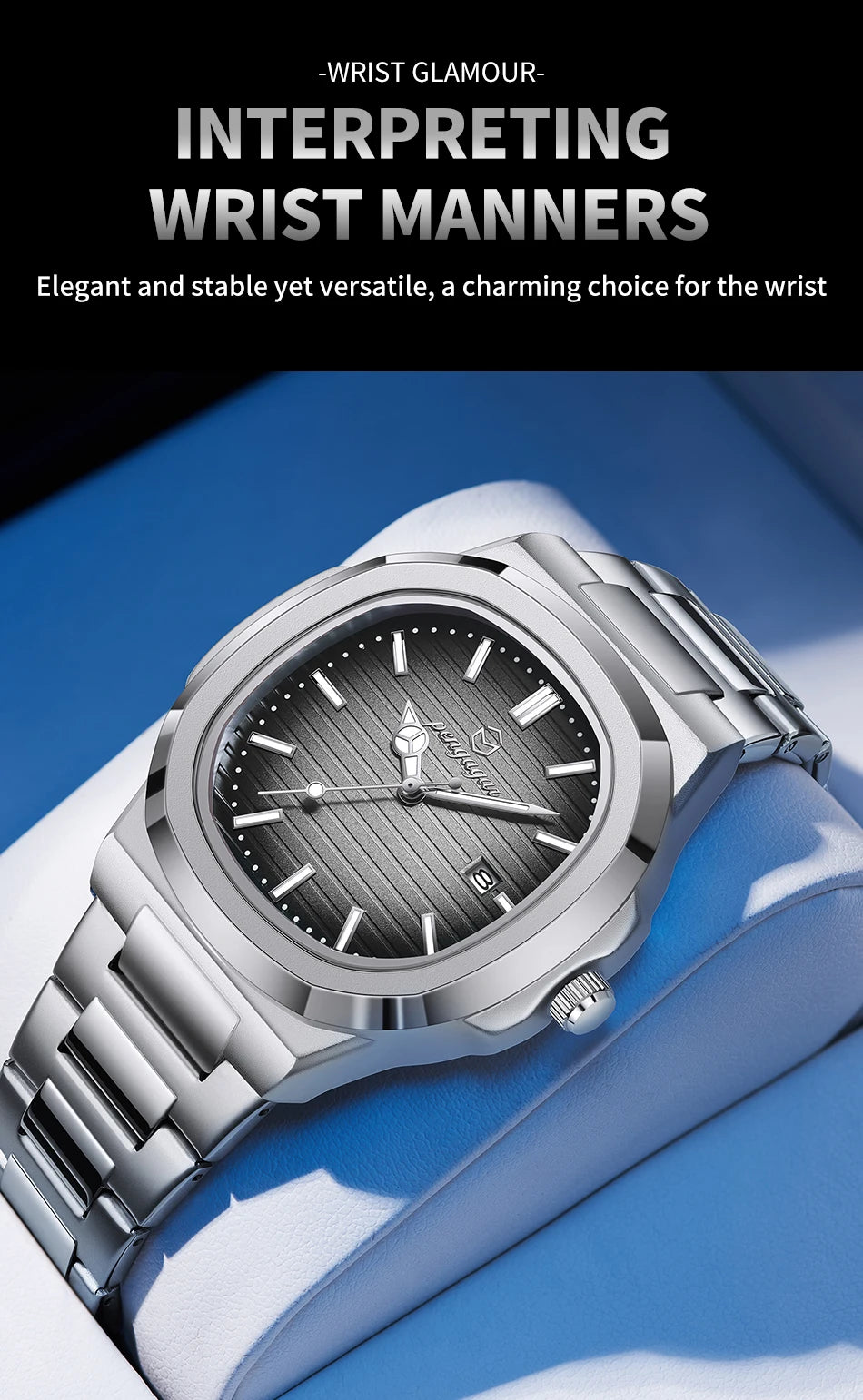 Stainless Steel Quartz Watch