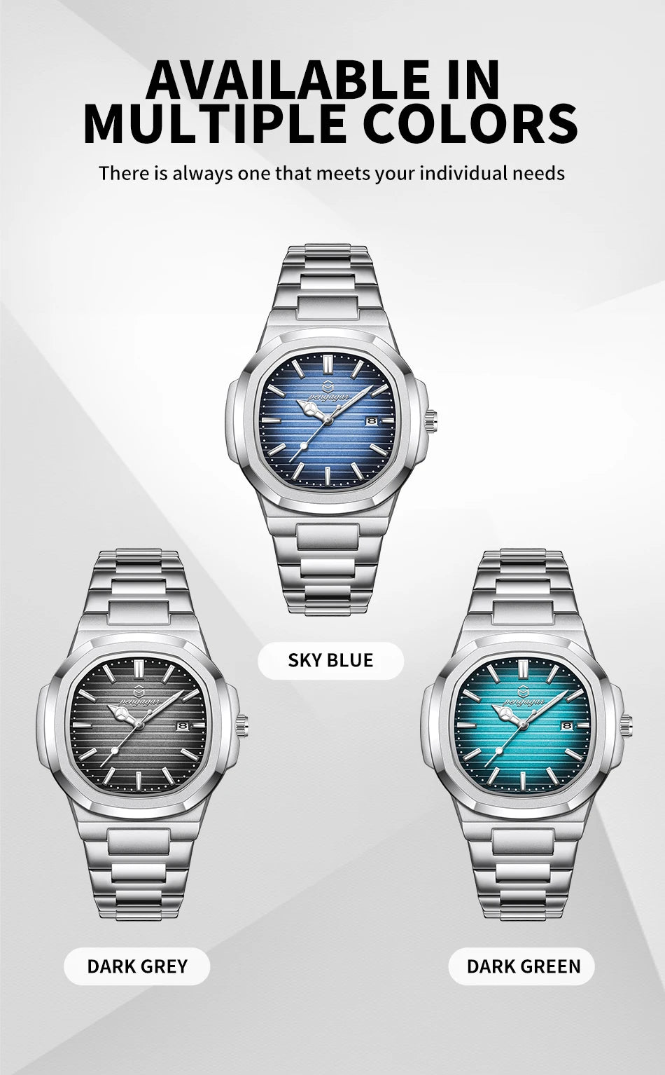 Stainless Steel Quartz Watch