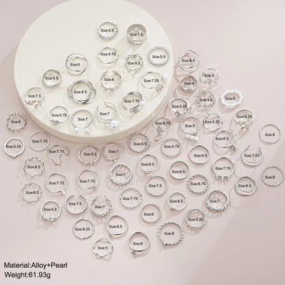 Women’s Pearl Heart Ring