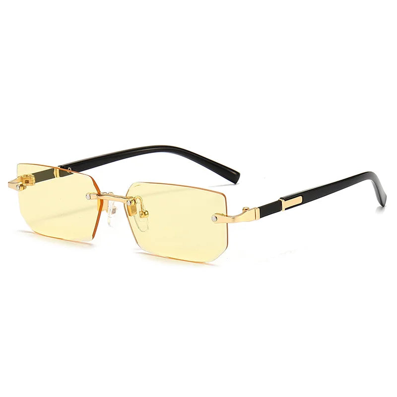 Rimless Fashion Sunglasses
