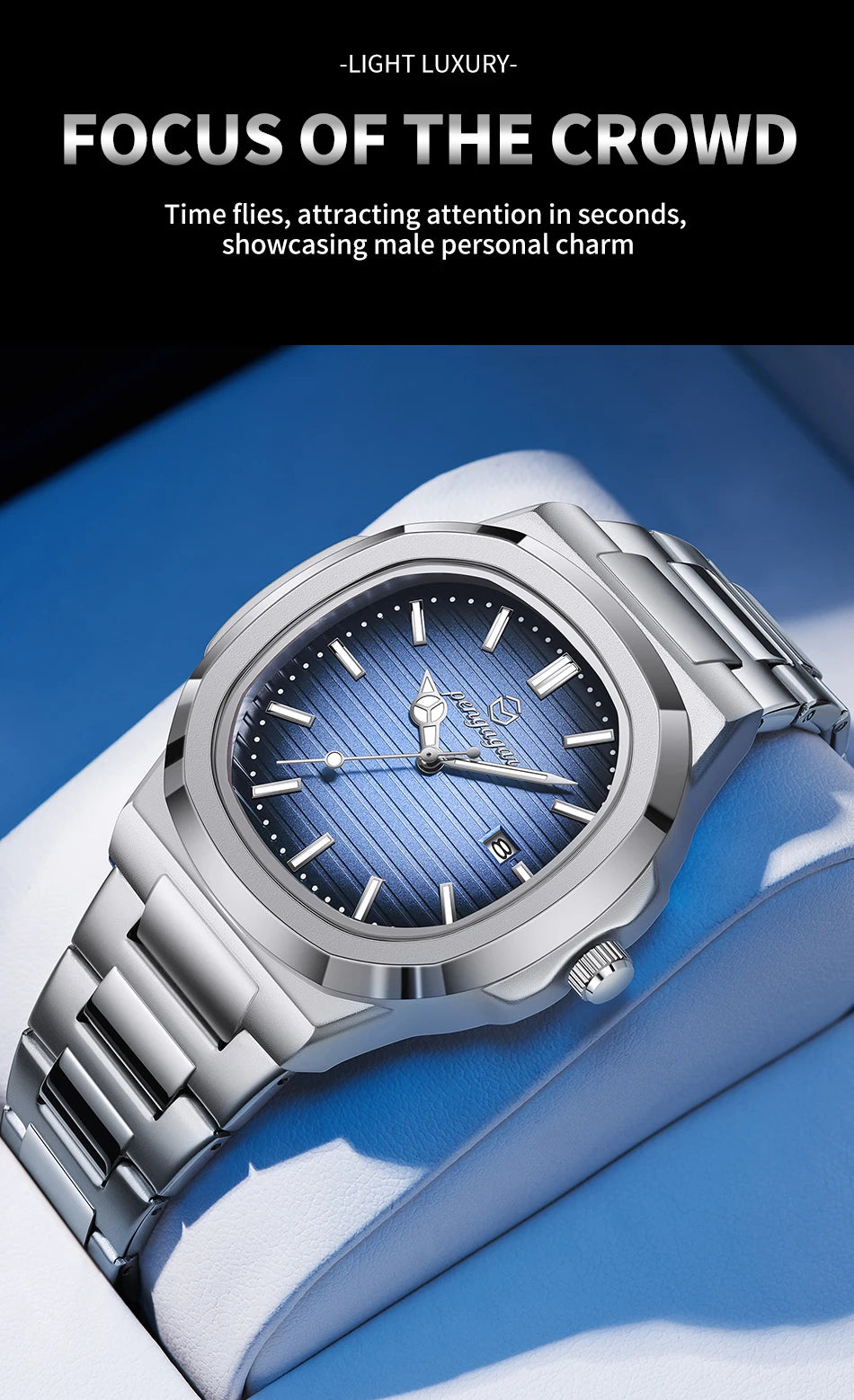 Stainless Steel Quartz Watch