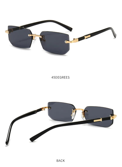 Rimless Fashion Sunglasses