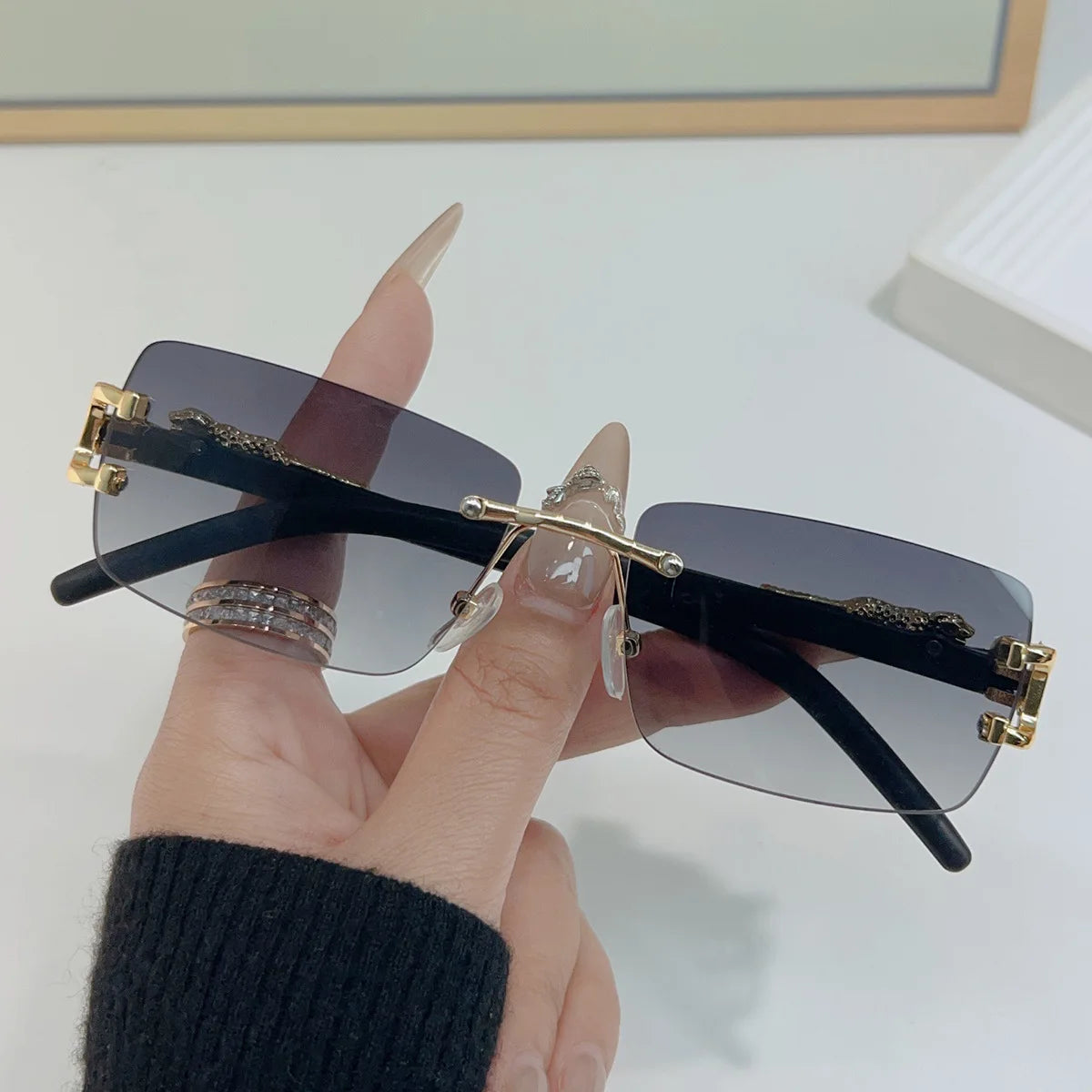 Women’s Rectangle Gradient Sunglasses