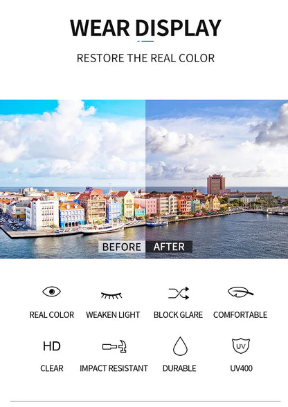 Rimless Fashion Sunglasses