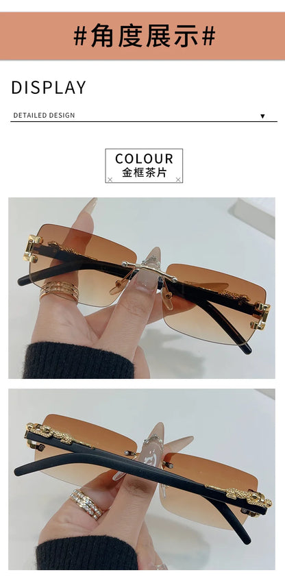 Women’s Rectangle Gradient Sunglasses