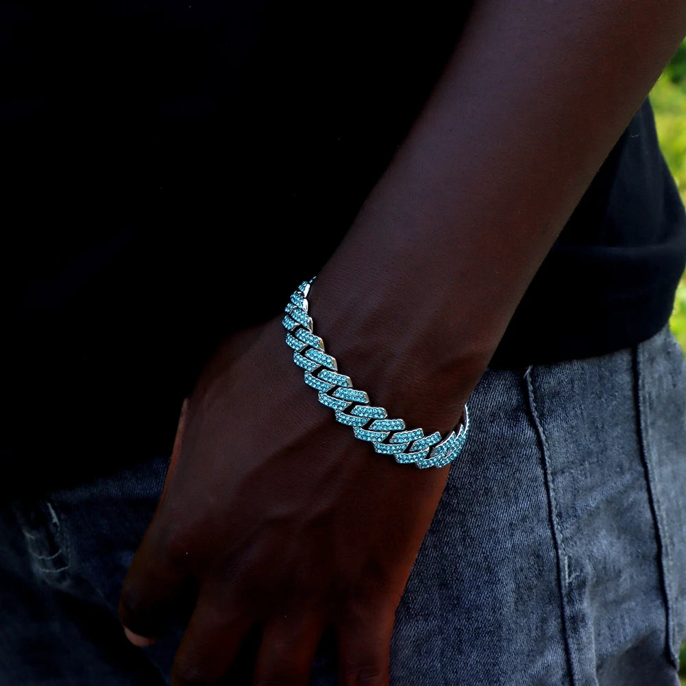 Iced Out Cuban Link Bracelet