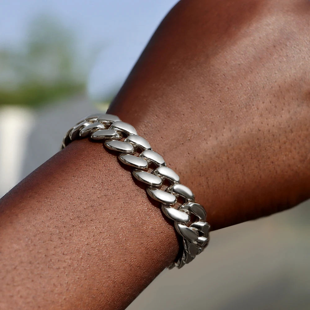 Iced Out Cuban Link Bracelet