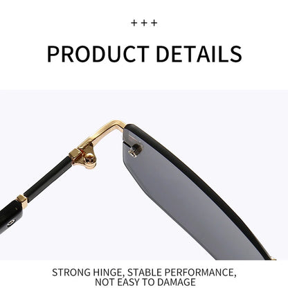 Rimless Fashion Sunglasses