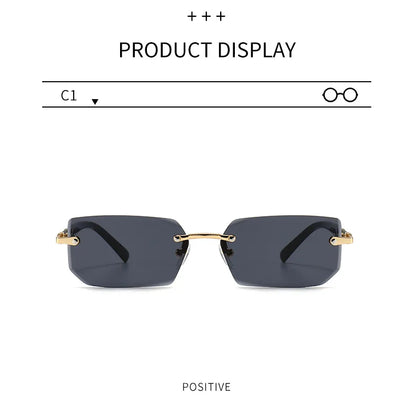 Rimless Fashion Sunglasses